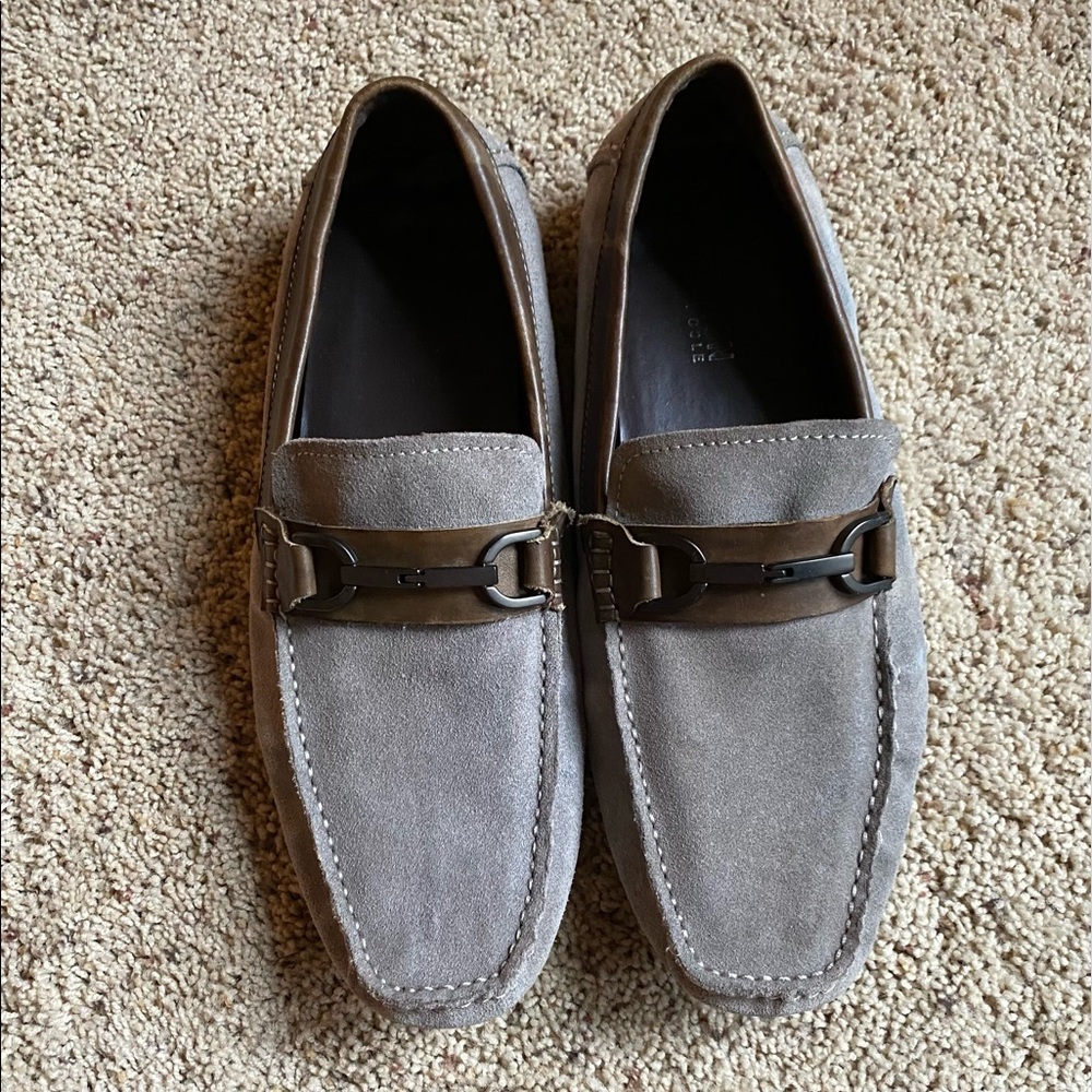 Grey shoes